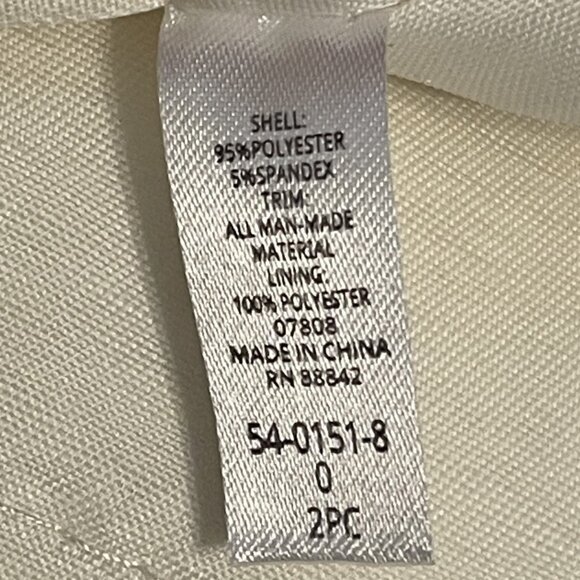 NEW QUILTED BAG PURSE SET White with Pink Hearts WOMAN WITHIN 2 Piece Set 0958A - Picture 6 of 14